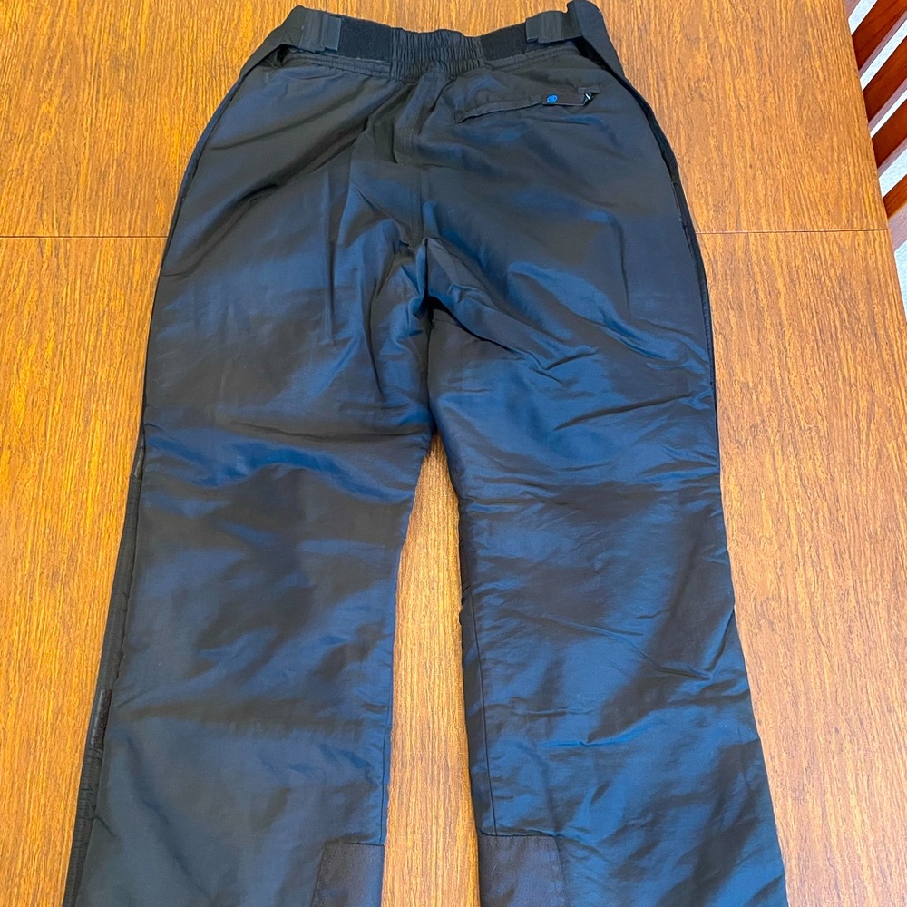 Men’s Size Medium Black Waterproof Snow Pants